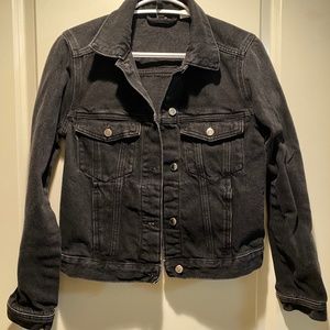 H&M Black Jean Jacket